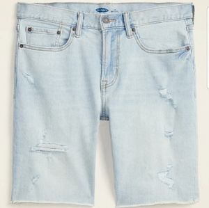 old navy mens jean shorts
